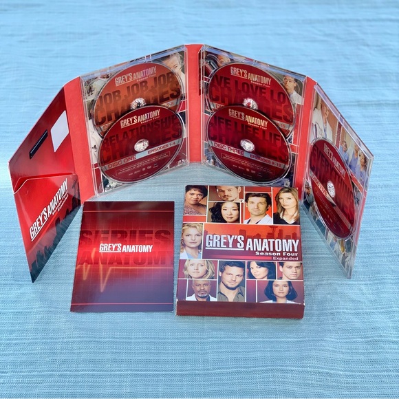 Grey’s Anatomy Season Four Expanded ~ 5-Disc Set - Picture 2 of 5